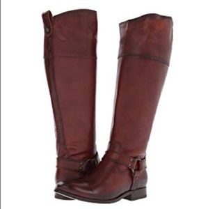 NWT Frye Melissa Harness Riding Boots Size 6.5
